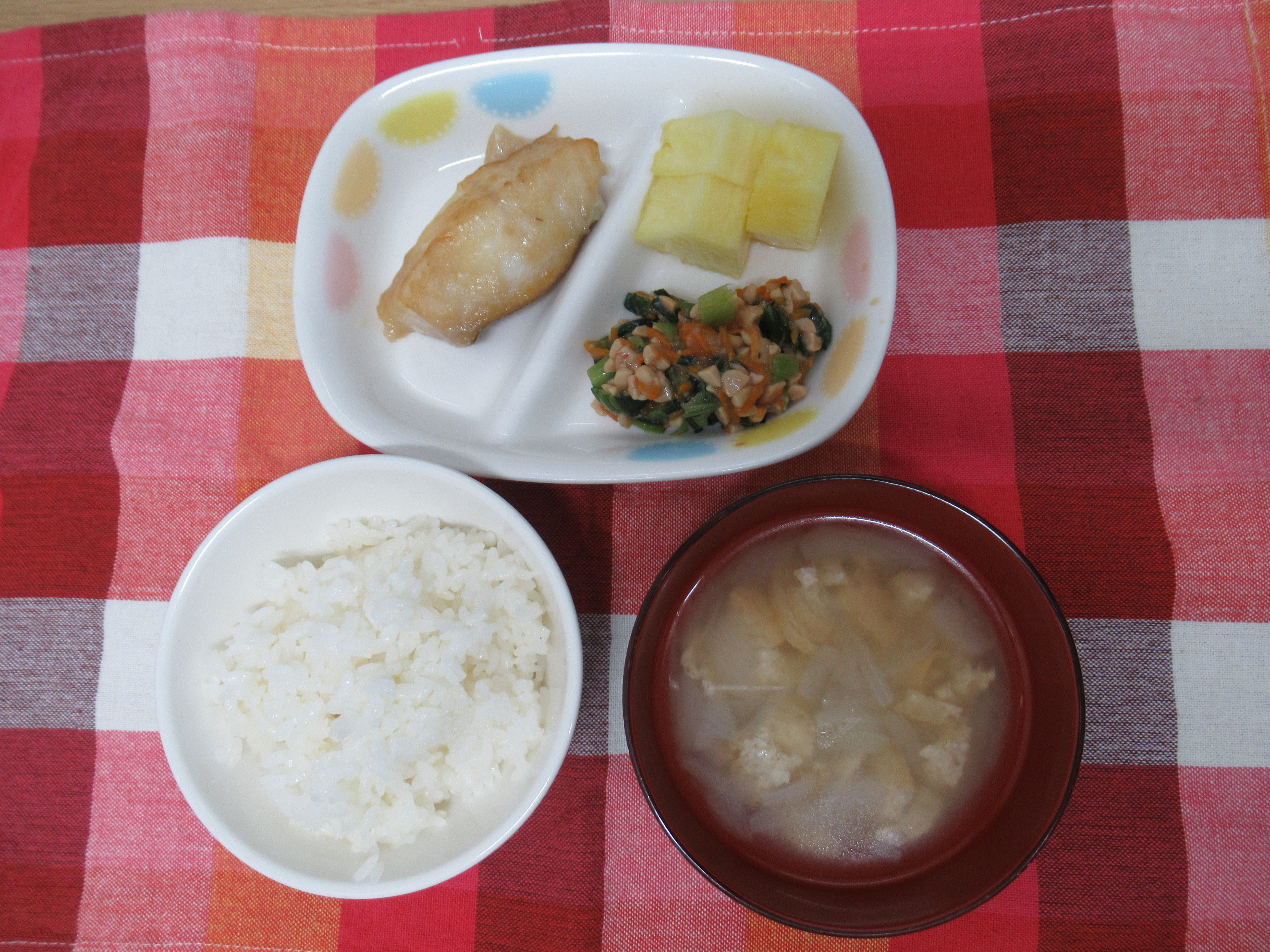 カレイの香味焼き